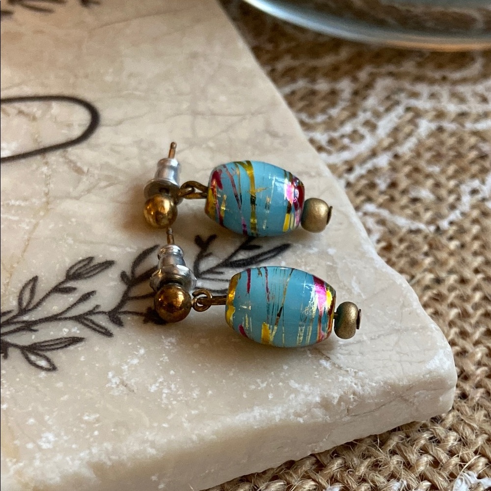 Colorful Beaded Earrings
